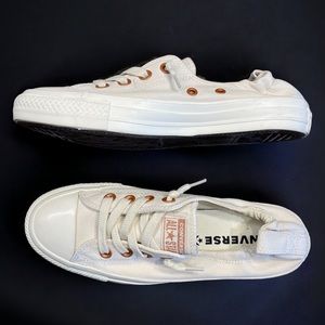 Converse Chuck Taylor shoreline sneaker women’s size 7.5 rose gold and off-white